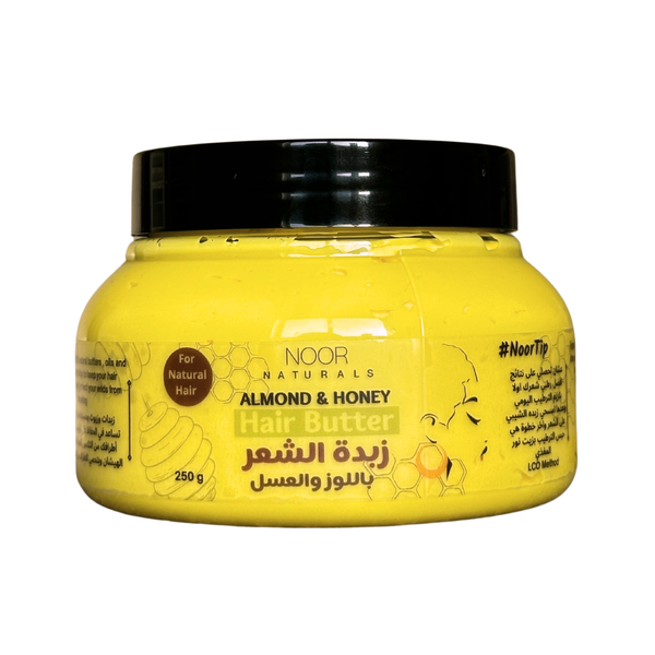 زبدة اللوز والعسل للشعر | Honey & Almond Hair Food Butter